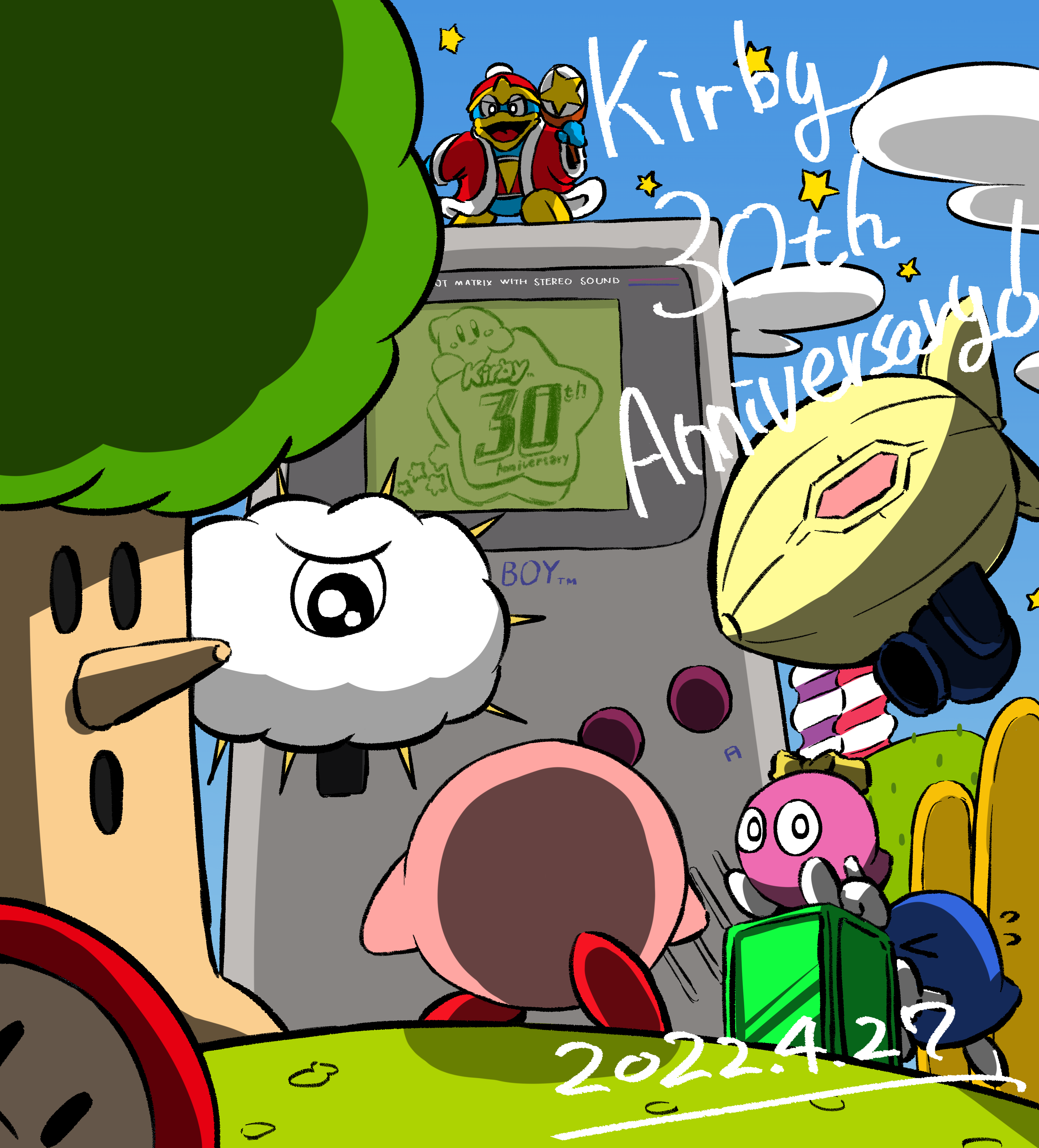 星のカービィ30周年 やまのとし